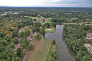 Les Bordes (Old) 18th Fairway Aerial